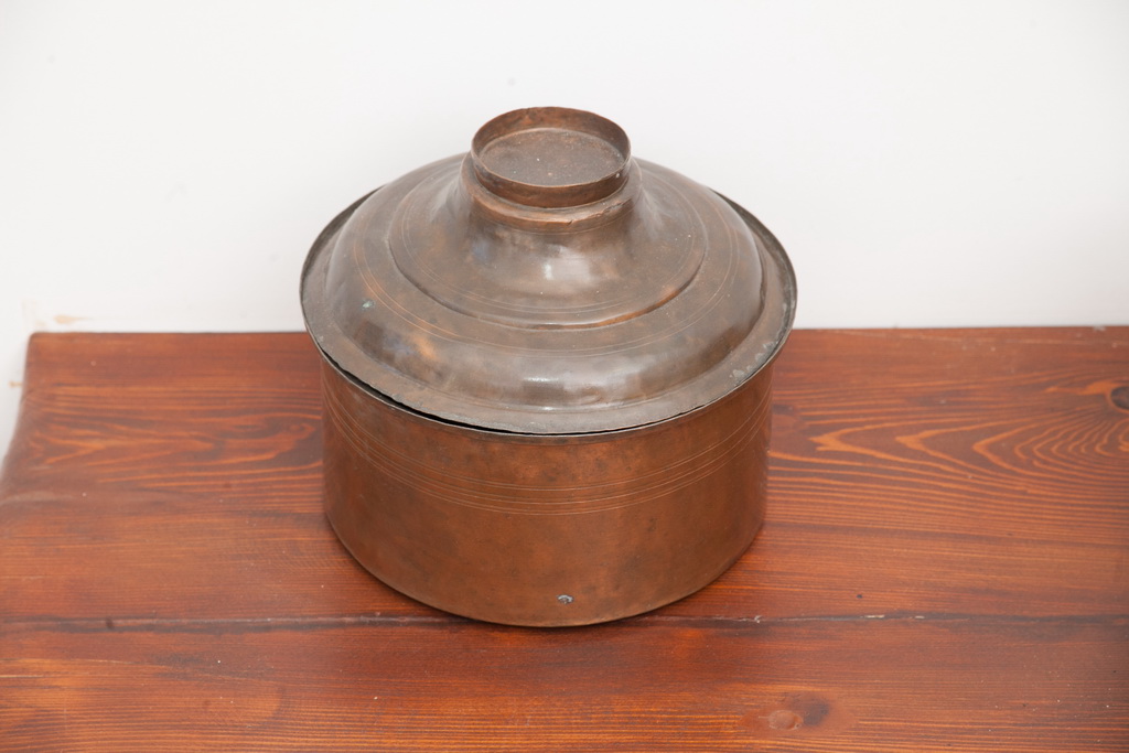 Copper cooking pot